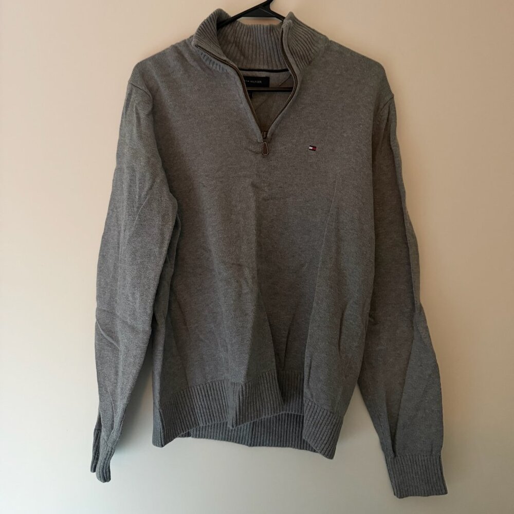 Tommy Hilfiger quarter-zip pullover sweater